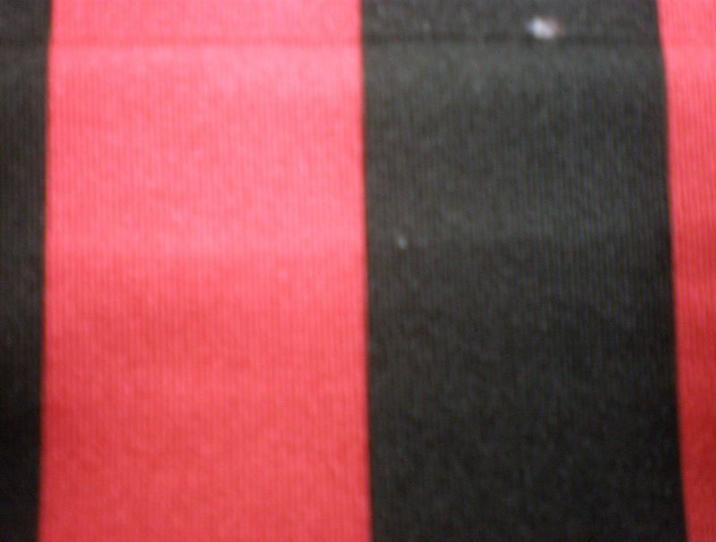 4. Red-Black 1" Stripes 4Way